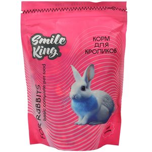 Корм для кроликов база Smile King 400г сухой (Беларусь)