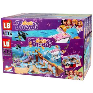 Конструктор Мир приключений Good Friends 188-219 деталей (упаковка 4шт)
