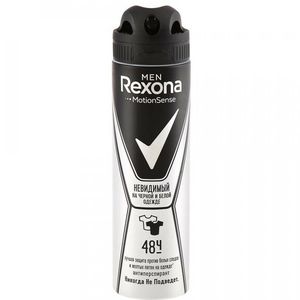 Дезодорант Спрей Rexona Men Антиперспирант Невидимый на черном и белом Invisible 150 мл