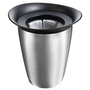 Ведерко для охлаждения игристого вина Elegant, 21.8 см, нержавеющая сталь/пластик, стальной, серия Охлаждение, Vacu Vin