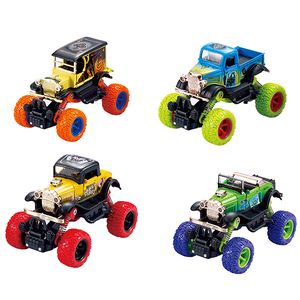 Wincars YK-2202 Ретромодель с большими колёсами инерционная металлическая 13 см, (в ассортименте)