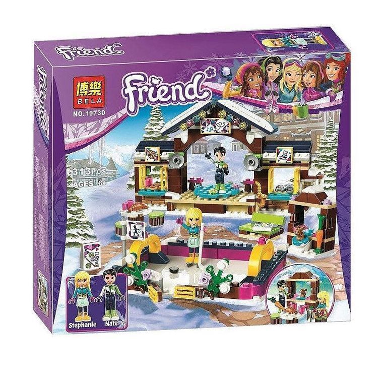 Конструктор Френдс «Горнолыжный Курорт: Каток» 313 деталей , Bela арт. 10730 Конструктор Френдс «Горнолыжный Курорт: Каток» 313 деталей , Bela арт. 10730