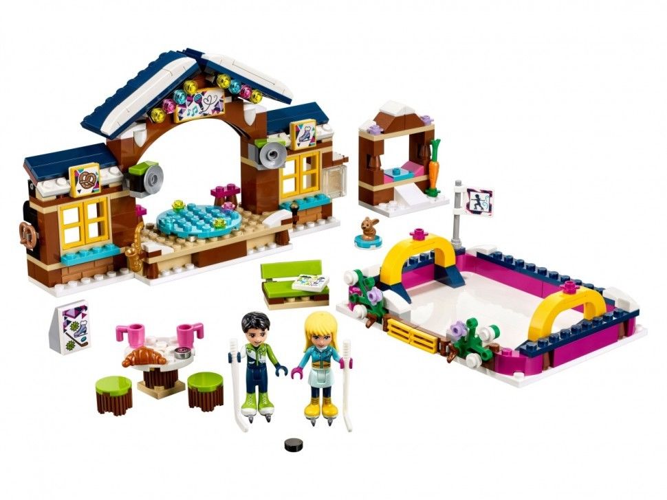 Конструктор Френдс «Горнолыжный Курорт: Каток» 313 деталей , Bela арт. 10730 Конструктор Френдс «Горнолыжный Курорт: Каток» 313 деталей , Bela арт. 10730