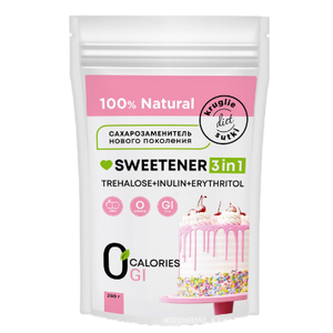 ФЛЕКСАРТИС Сахарозаменитель 3 в 1 (трегалоза, эритрит, инулин) 250г КРУГЛЫЕ СУТКИ