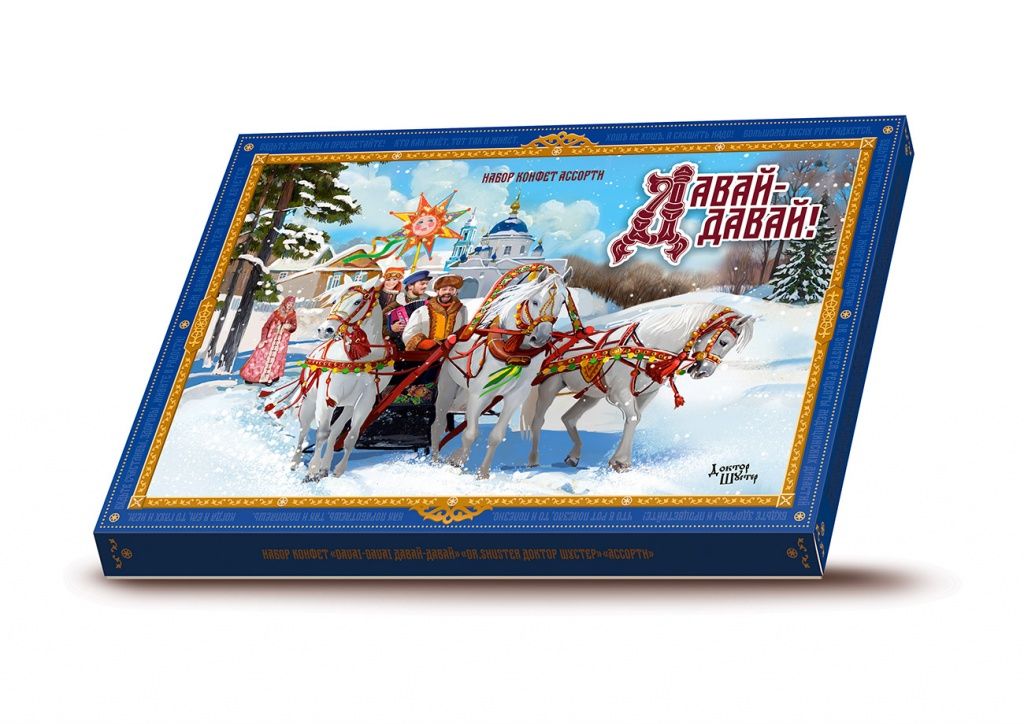 Набор конфет ДАВАЙ-ДАВАЙ DR.SHUSTER АССОРТИ 395 г Набор конфет ДАВАЙ-ДАВАЙ DR.SHUSTER АССОРТИ 395 г