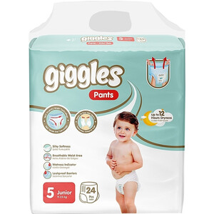 Подгузники Giggles 5 размер 24 шт