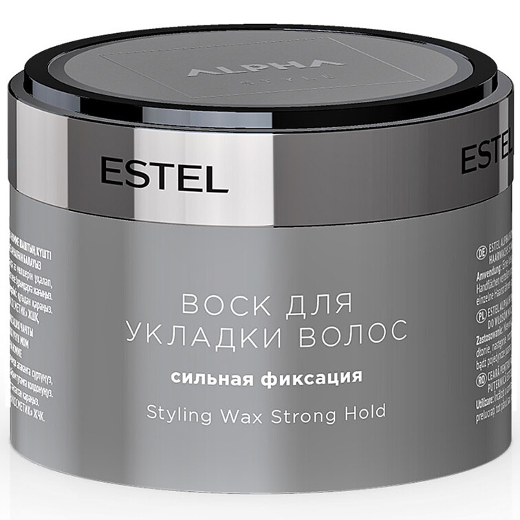 ALPHA HOMME Воск для укладки волос сильная фиксация ESTEL 200 мл