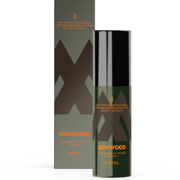 ESTEL ALPHA GENWOOD Дезодорант-спрей для ног 100 мл 26378