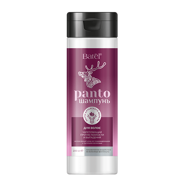 Шампунь для волос пантовый укрепляющий против ломкости и выпадения