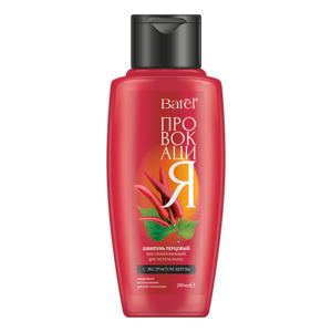 Шампунь перцовый восстанавливающий для густоты волос с экстрактом березы