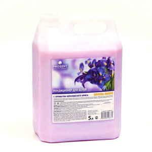 Бальзам-кондиционер для белья Crystal Rinser, с ароматом Королевского Ириса, 5л