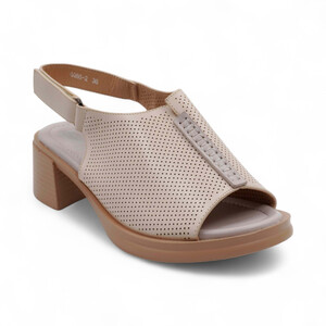 Женские босоножки QQ86-2 бежевые