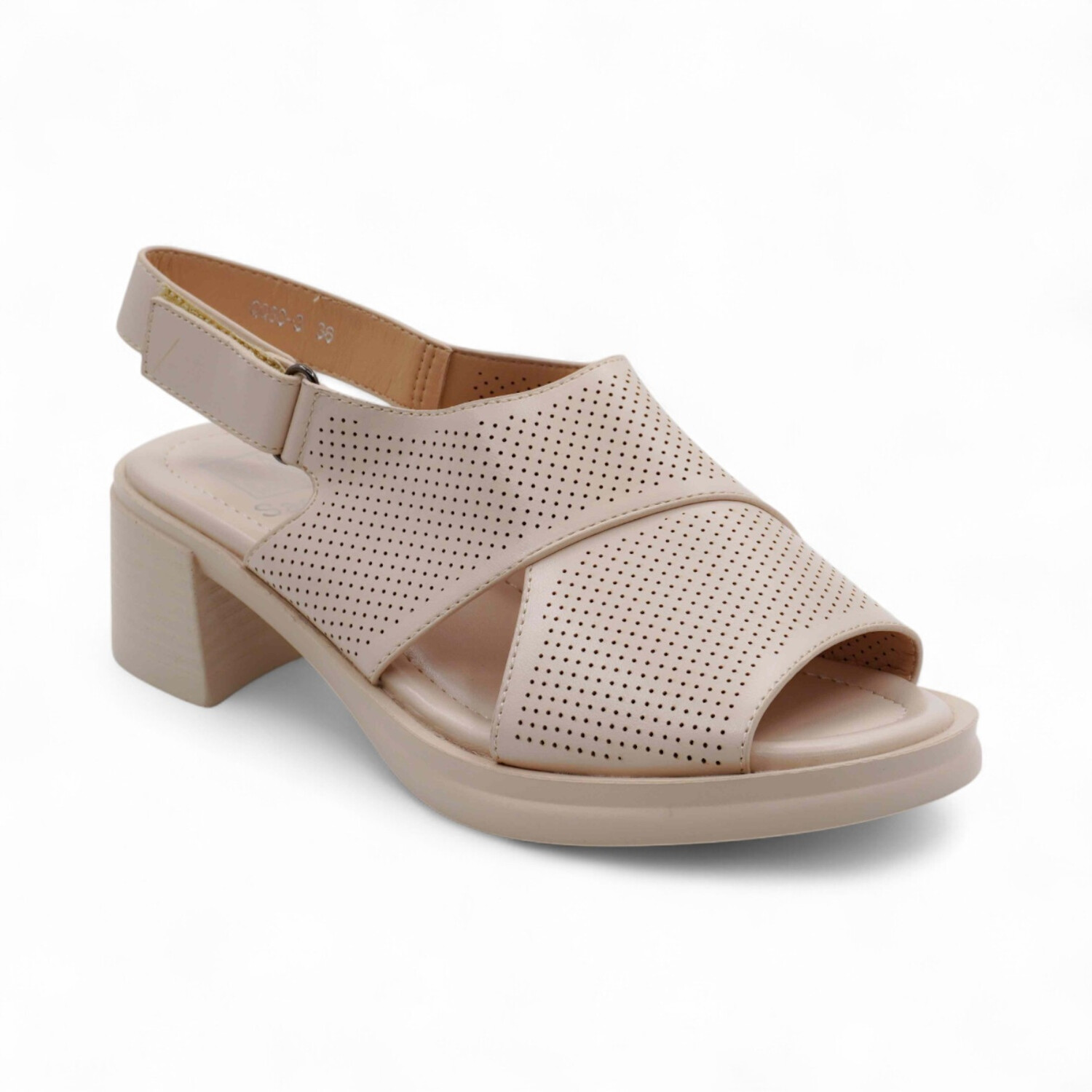 Женские босоножки QQ88-3 бежевые