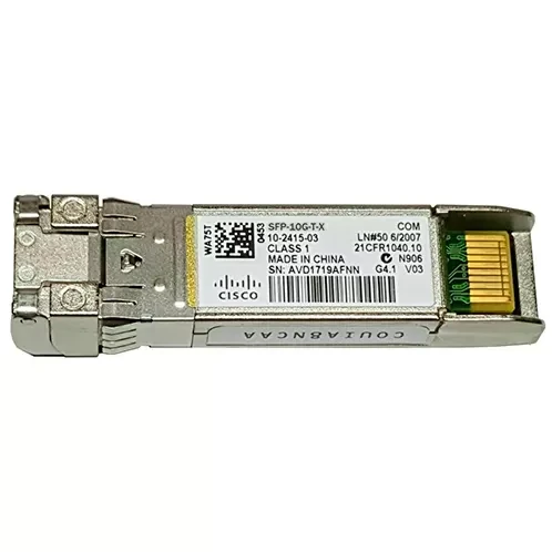 Трансивер Cisco SFP-10G-T-X Трансивер Cisco SFP-10G-T-X
