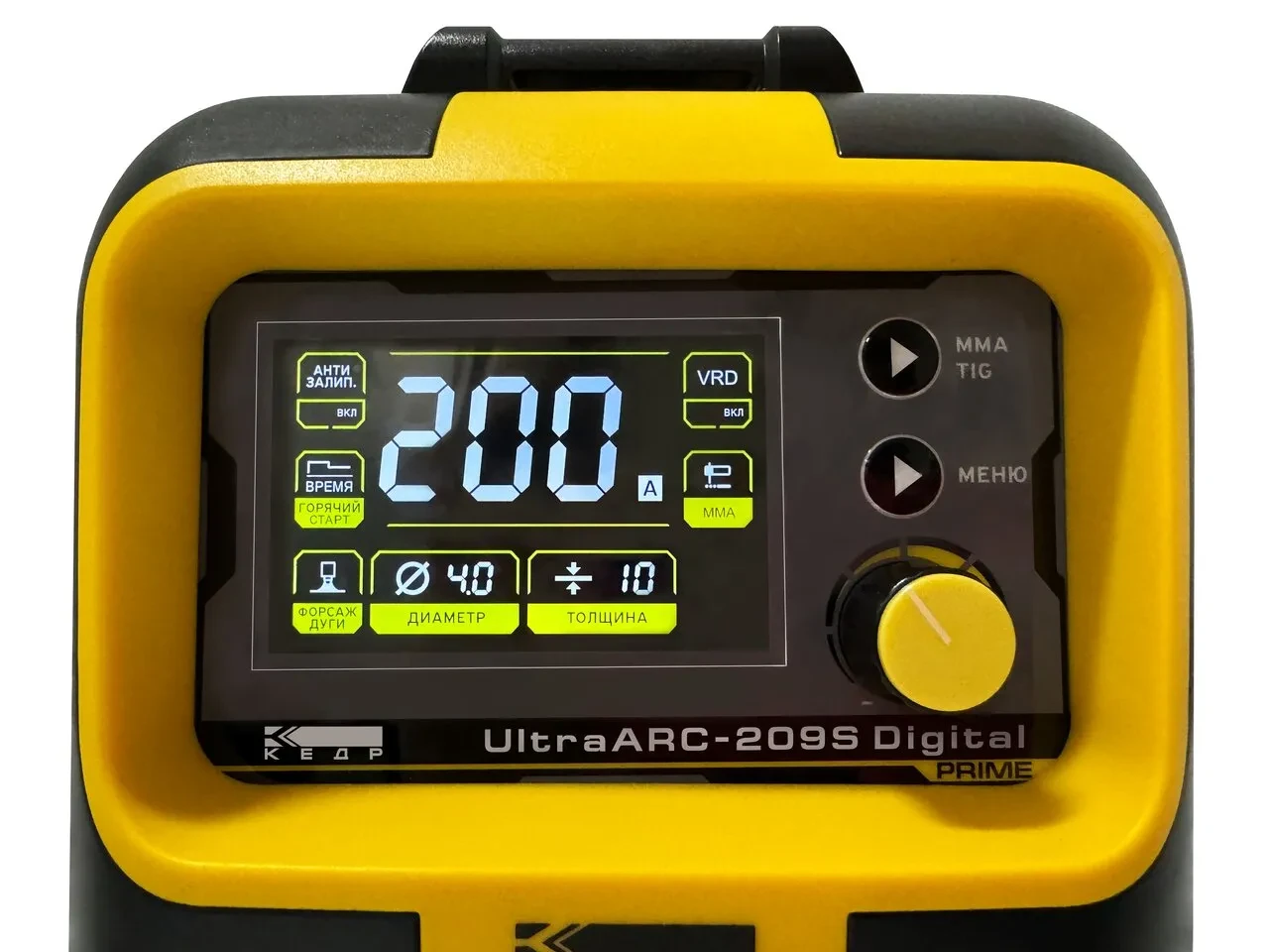Аппарат инверторный КЕДР UltraARC-209S Digital Аппарат инверторный КЕДР UltraARC-209S Digital
