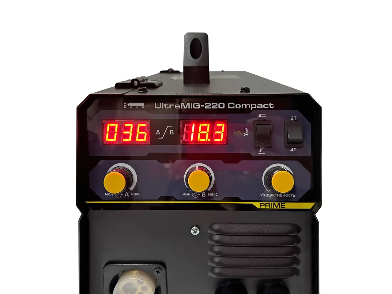 Полуавтомат КЕДР UltraMIG-220 Compact (230В, 40-220А) Полуавтомат КЕДР UltraMIG-220 Compact (230В, 40-220А)