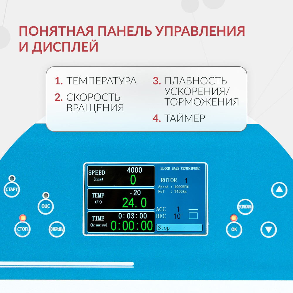 Центрифуга рефрижераторная Армед LC-06F Центрифуга рефрижераторная Армед LC-06F
