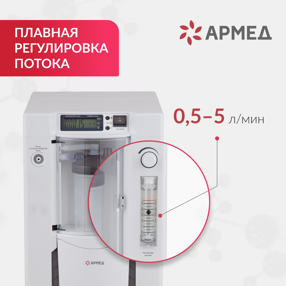 Концентратор кислорода Армед 7F-5C Концентратор кислорода Армед 7F-5C