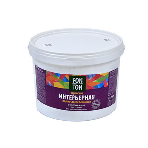 Краска интерьерная FonTon белая (13,0кг)