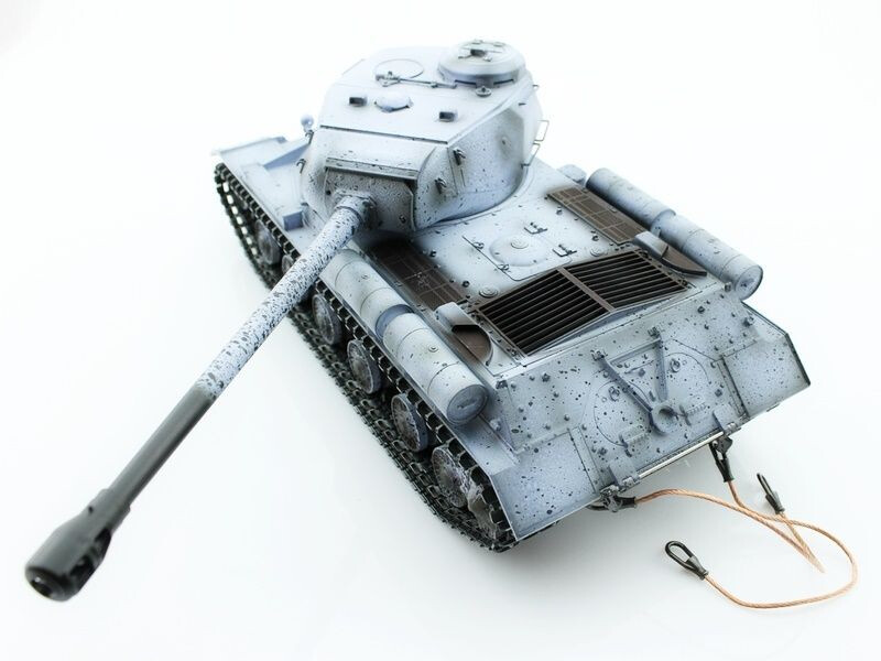 Р/У танк Taigen 1/16 ИС-2 модель 1944, СССР, зимний, 2.4G, деревянная коробка Р/У танк Taigen 1/16 ИС-2 модель 1944, СССР, зимний, 2.4G, деревянная коробка