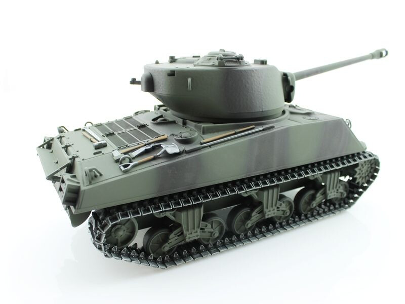 Радиоуправляемый танк Torro Sherman M4A3 76mm 1/16 ИК-пушка V3.0 2.4G RTR Радиоуправляемый танк Torro Sherman M4A3 76mm 1/16 ИК-пушка V3.0 2.4G RTR