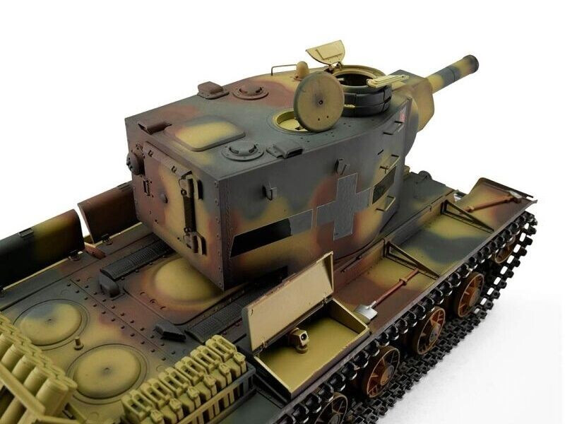 Радиоуправляемый танк Torro KV-2 1/16 ВВ-пушка, дым, зеленый V3.0 2.4G RTR Радиоуправляемый танк Torro KV-2 1/16 ВВ-пушка, дым, зеленый V3.0 2.4G RTR