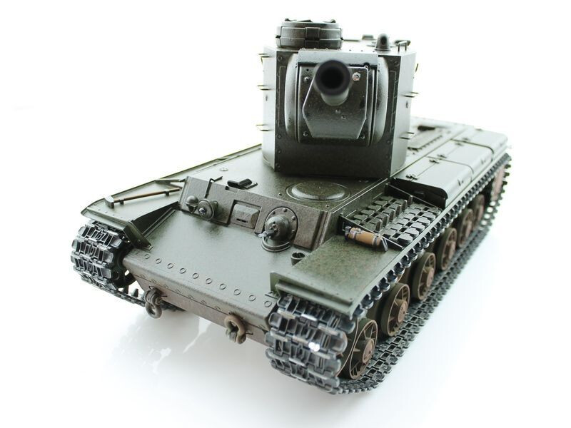 Радиоуправляемый танк Torro КВ-2 1/16 СССР, зеленый, ИК-пушка, деревянная коробка V3.0 2.4G RTR Радиоуправляемый танк Torro КВ-2 1/16 СССР, зеленый, ИК-пушка, деревянная коробка V3.0 2.4G RTR