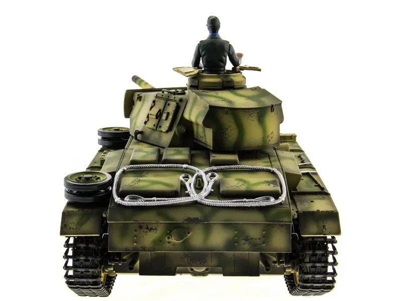 Р/У танк Taigen 1/16 Panzerkampfwagen III (Германия) HC (для ИК танкового боя) V3 2.4G RTR Р/У танк Taigen 1/16 Panzerkampfwagen III (Германия) HC (для ИК танкового боя) V3 2.4G RTR