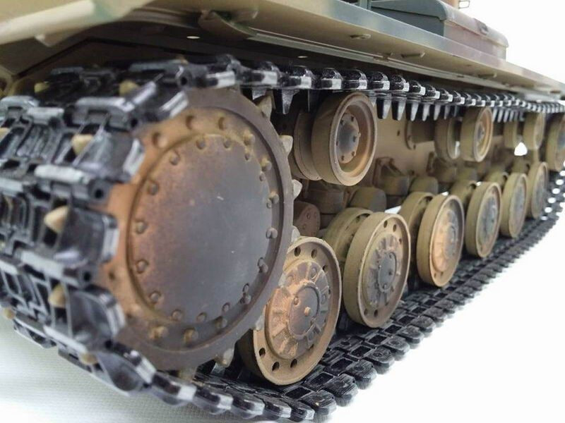 P/У танк Torro KV-2 1/16 2.4G, зеленый, ИК-пушка P/У танк Torro KV-2 1/16 2.4G, зеленый, ИК-пушка