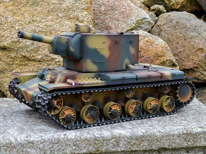 P/У танк Torro KV-2 1/16 2.4G, зеленый, ИК-пушка P/У танк Torro KV-2 1/16 2.4G, зеленый, ИК-пушка