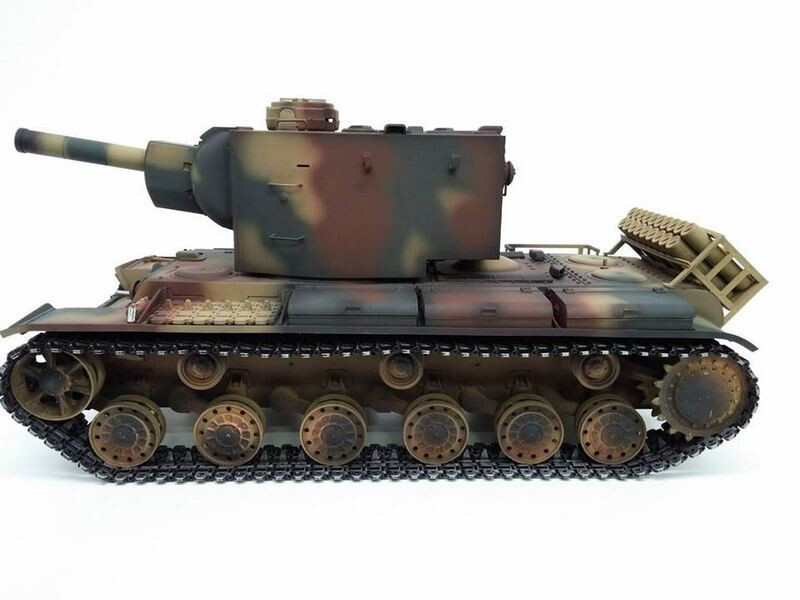 P/У танк Torro KV-2 1/16 2.4G, зеленый, ИК-пушка P/У танк Torro KV-2 1/16 2.4G, зеленый, ИК-пушка