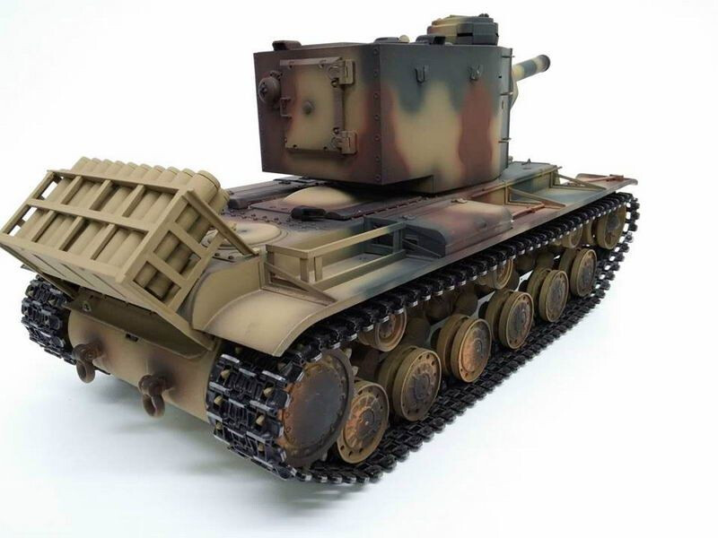 P/У танк Torro KV-2 1/16 2.4G, зеленый, ИК-пушка P/У танк Torro KV-2 1/16 2.4G, зеленый, ИК-пушка