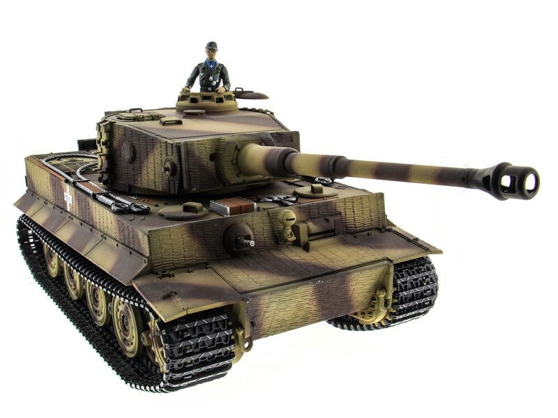 P/У танк Taigen 1/16 Tiger 1 (Германия, поздняя версия) HC, 2.4G RTR P/У танк Taigen 1/16 Tiger 1 (Германия, поздняя версия) HC, 2.4G RTR