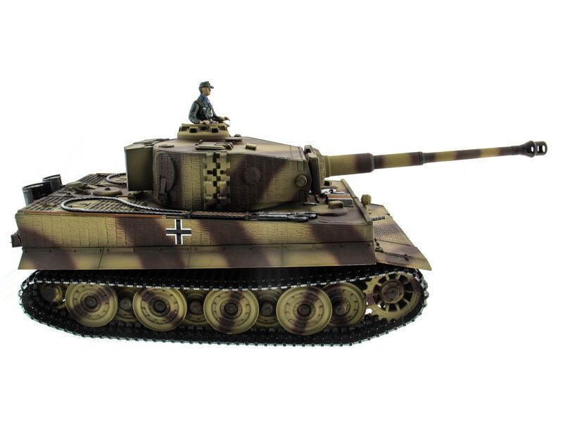 P/У танк Taigen 1/16 Tiger 1 (Германия, поздняя версия) HC, 2.4G RTR P/У танк Taigen 1/16 Tiger 1 (Германия, поздняя версия) HC, 2.4G RTR