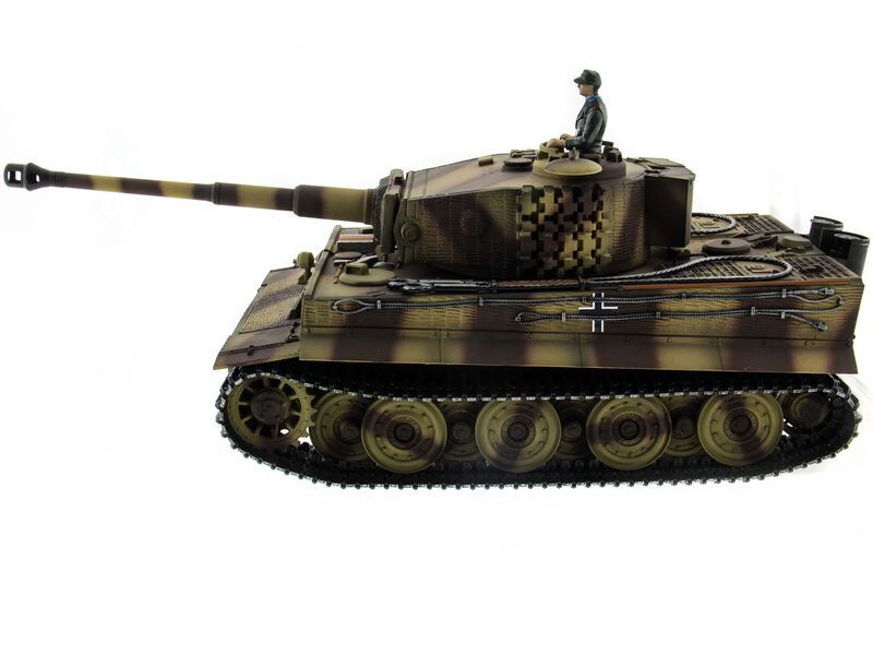 P/У танк Taigen 1/16 Tiger 1 (Германия, поздняя версия) HC, 2.4G RTR P/У танк Taigen 1/16 Tiger 1 (Германия, поздняя версия) HC, 2.4G RTR