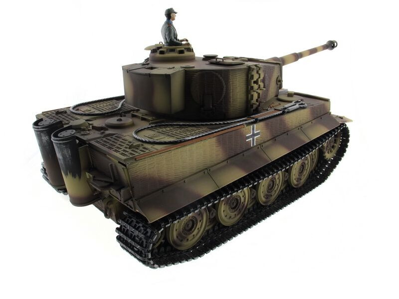 P/У танк Taigen 1/16 Tiger 1 (Германия, поздняя версия) HC, 2.4G RTR P/У танк Taigen 1/16 Tiger 1 (Германия, поздняя версия) HC, 2.4G RTR