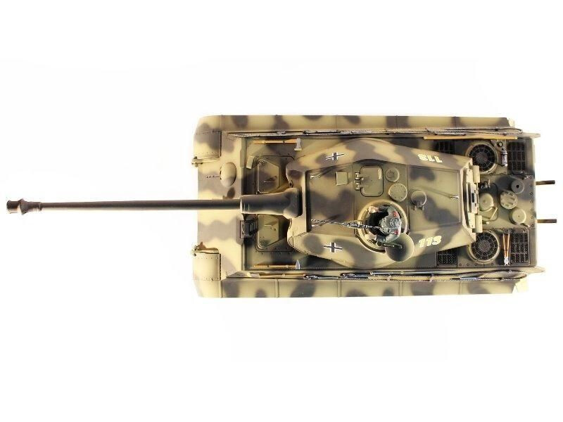 Р/У танк Taigen 1/16 KingTiger (для ИК танкового боя) (Германия) HC 2.4G RTR Р/У танк Taigen 1/16 KingTiger (для ИК танкового боя) (Германия) HC 2.4G RTR
