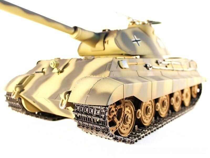 Р/У танк Taigen 1/16 KingTiger (для ИК танкового боя) (Германия) HC 2.4G RTR Р/У танк Taigen 1/16 KingTiger (для ИК танкового боя) (Германия) HC 2.4G RTR