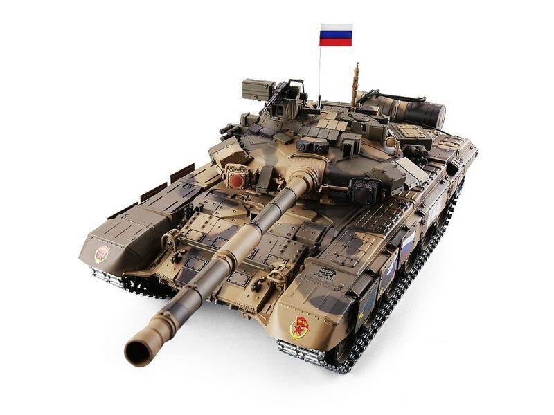 Радиоуправляемый танк Heng Long T-90 Tank Professional V6.0 2.4G 1/16 RTR Радиоуправляемый танк Heng Long T-90 Tank Professional V6.0 2.4G 1/16 RTR